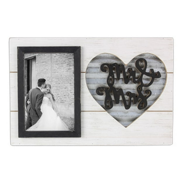 Personalised Hearts Mr and Mrs Frame 6x4 Light Up Photo Frame New Home Wedding Personalised Hearts Mr and Mrs Frame 6x4 Light Up Photo Frame New Home Wedding
